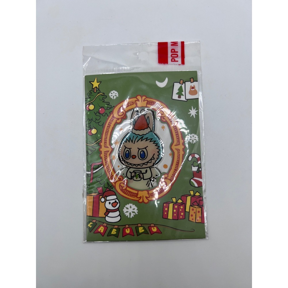 POP‎ MART The Monsters Labubu Christmas Sticker Sealed Exclusive Merch Kawaii